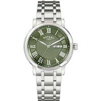 Rotary Men's RGB10023-24 Heritage 40mm Quartz Watch in Silver