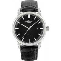 Rotary Men's RGS10001-04 Heritage 41mm Automatic Watch in Black