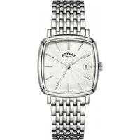 Rotary Men's RGB05307-08 Heritage Astoria 32mm Quartz Watch in Silver
