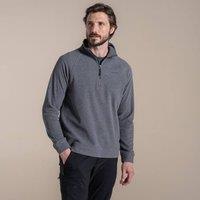 Craghoppers Men's Charlston Half Zip Fleece in Grey | Size: Large