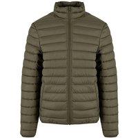 New Morning Studios Men's Lightweight Puffer Jacket in Olive | Size: Small