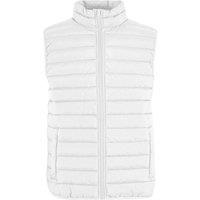 New Morning Studios Men's Lightweight Gilet in White | Size: Medium