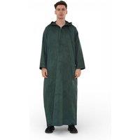 Infinity Leather Men's Hooded Eid Moroccan Jubba Robe Ramadan Eid Thobe - HM12 in Green | Size: 56L