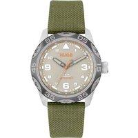 HUGO Men's 1530331 42mm Quartz Watch in Green
