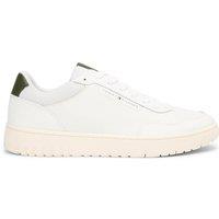 Tommy Hilfiger Men's Th Basket Core Lite Lth Ecru | Size: 41