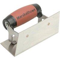 Marshalltown 65Ssd Stainless Steel Internal Corner Trowel Square Durasoft Handle in Red