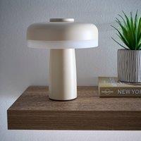 K LIVING Lyon Cream Rechargeable Led Table Lamp