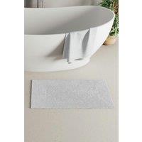 Panda London Panda Bamboo Bath Rug in White