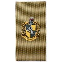 Harry Potter Hufflepuff Beach Towel in Yellow