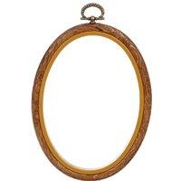 Vervaco FRAME 10X14CM BROWN - Frame: Plastic: 10 x 14cm: Natural | Size: 10X14 cm