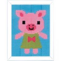 Vervaco L/S PIG - Long Stitch Kit: Pig