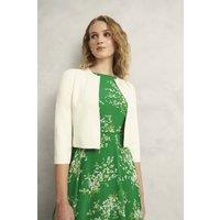 Hobbs London Women's Ella Cardigan in Off-White | Size: Small