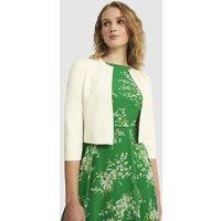 Hobbs London Women's Ella Cardigan in Off-White | Size: Medium