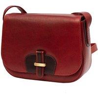 PRIMEHIDE Women's 'Tuscan' Small Shoulder Bag in Red