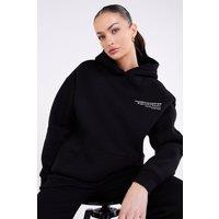 Jameson Carter Women's Atelier Hoodie in Black | Size: 8