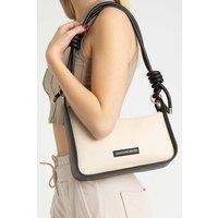 Jameson Carter Women's Martiza Asymmetrical Shoulder Bag in Natural