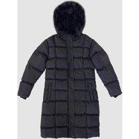 Jameson Carter Women's Helvellyn Longline Coat in Black | Size: 10-12