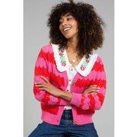 Kite Women's Hermitage Knit Cardigan in Red | Size: Medium