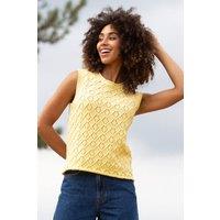 Kite Women's Tolpuddle Knit Tank Top Sunlight in Yellow | Size: Medium
