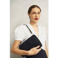 Hobbs London Women's Clifton Clutch Bag in True Black