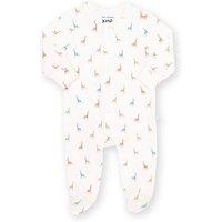 Kite Baby Sweet Giraffe Sleepsuit in Cream | Size: 3-6 m
