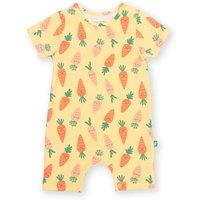 Kite Baby Happy Carrot Romper in Yellow | Size: Newborn