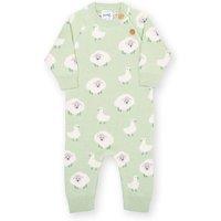 Kite Baby Baa Baa Quack Knit Romper in Green | Size: 1 m