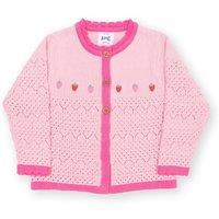 Kite Girl's Berry Cardi in Pink | Size: 3 Years