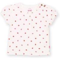 Kite Girl's Berry Dot T-Shirt in Cream | Size: 12-18 m