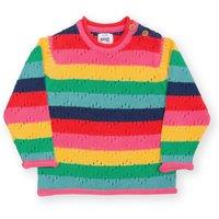 Kite Girl's Rainbow Jumper | Size: 9-12 m