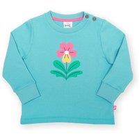 Kite Girl's Pansy Sweatshirt in Blue | Size: 5 Years