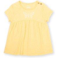 Kite Girl's Flutterby Tunic in Yellow | Size: 3-6 m