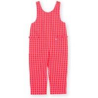 Kite Girl's Gingham Dungarees in Pink | Size: 4 Years