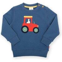 Kite Boy's Farmer Duck Sweatshirt in Navy | Size: 3-6 m