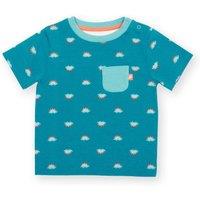 Kite Boy's Steggie Dot T-Shirt in Teal | Size: 18-24 m