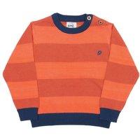Kite Boy's Sunset Stripe Jumper in Orange | Size: 9-12 m