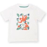 Kite Boy's Orangutan T-Shirt in Cream | Size: 5 Years