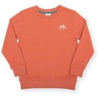 Kite Boy's Dino Discovery Sweatshirt in Orange | Size: 3 Years