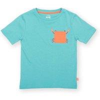 Kite Boy's Funky Crab T-Shirt in Aqua | Size: 3 Years