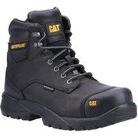 Caterpillar Men's Spiro Waterproof Safety Boot in Black | Size: 6