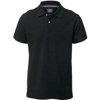 Nimbus Men's Yale Short Sleeve Polo Shirt in Black | Size: 4XL