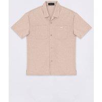 Jameson Carter Men's Grove Shirt in Beige | Size: Medium