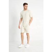 Jameson Carter Men's Renoir T-shirt in Cream | Size: Large