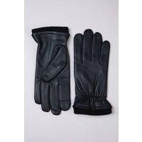 Lakeland Leather Men's 'David' Leather Gloves in Black | Size: Medium