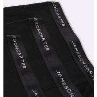 Jameson Carter Men's Carter 3 Pack Boxers in Black | Size: Small