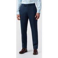 Antique Rogue Men's Blake Texture Regular Trousers in Navy | Size: 32R