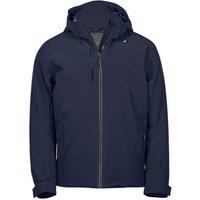 TEE JAYS Men's All Weather Jacket in Mid Navy | Size: Large
