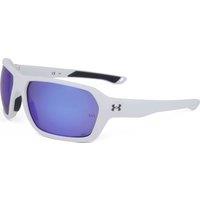 Under Armour Men's UARECON-6HT-64 Visor/Wrap Sunglasses in White