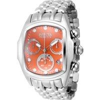 Invicta Men's IN-48467 Lupah 45mm Quartz Watch in Silver