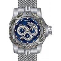 Invicta Men's IN-49187 Venom 53mm Quartz Watch in Silver